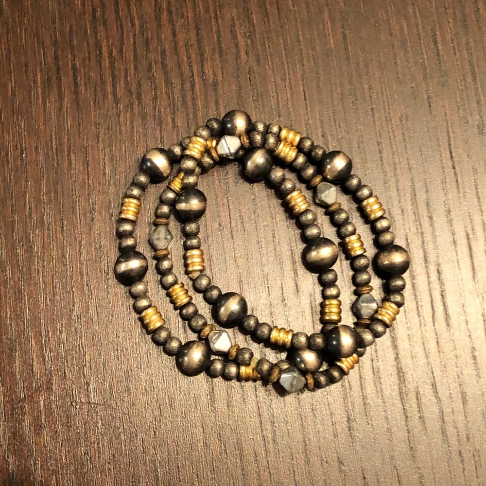 Stretchy beaded bracelets